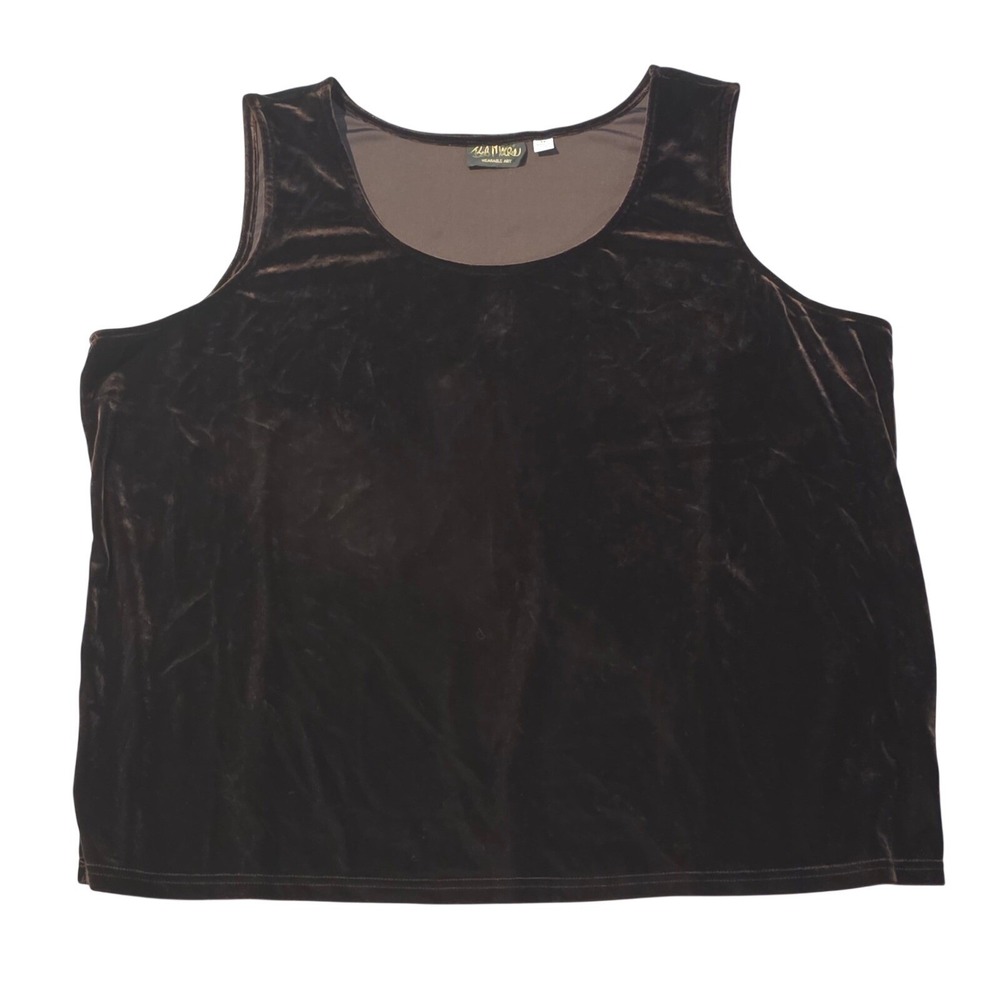 Bob Mackie Velvet Whimsigoth Top